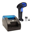Impresora Térmica Pos 58mm Usb / Bluetooth + Lector Wireless