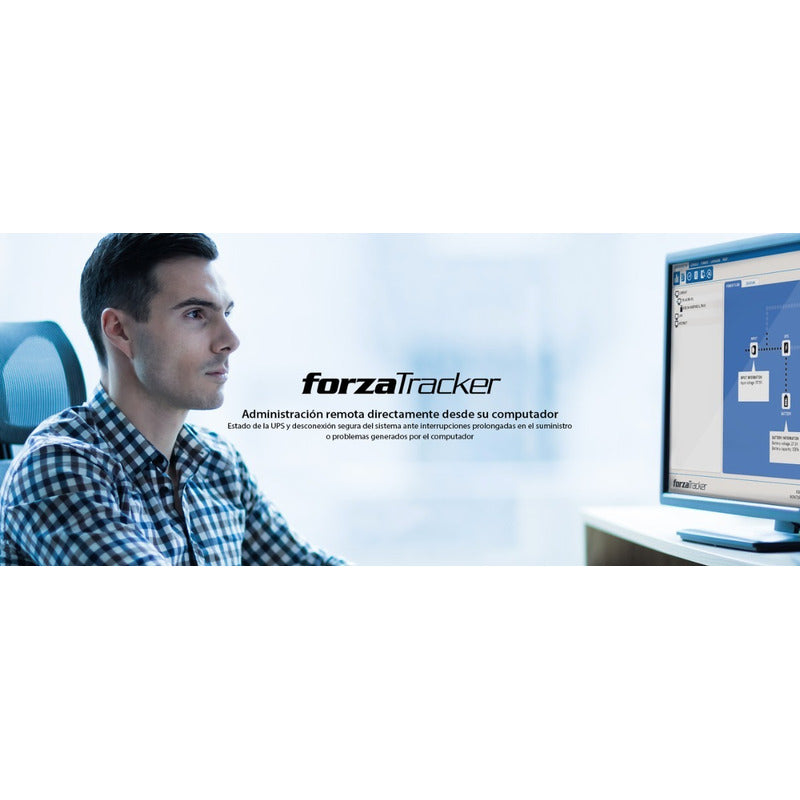 Ups Forza 800va 480w Regulador Lcd Disp 2 Años 6tom