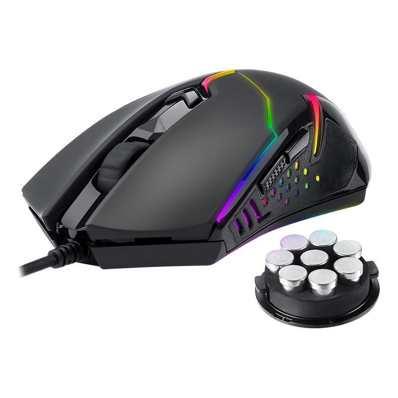 Mouse Gamer De Juego Redragon Centrophorus2 M601-rgb Black