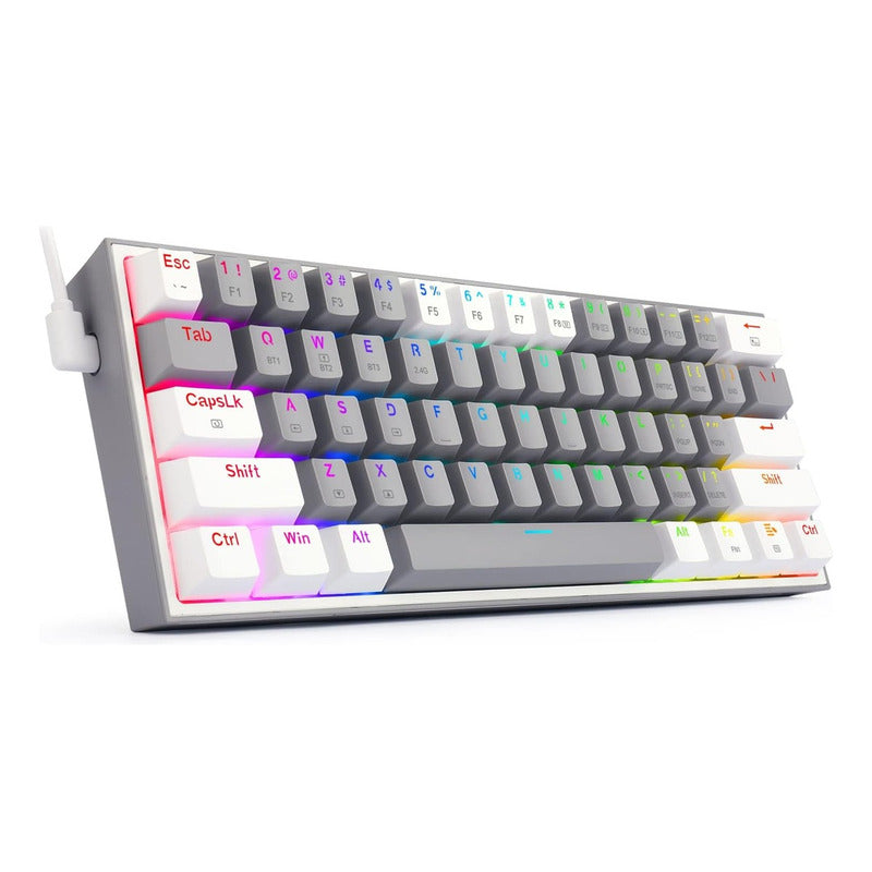 Teclado Gamer Mecánico Wireless Redragon K616rgb-gw Fizz Pro