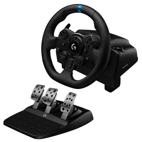 Volante De Carreras Logitech G923 Trueforce, Pc / Ps5 | Ps4 Negro