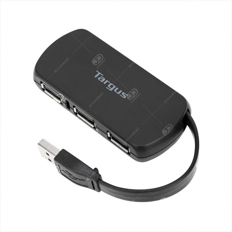 Hub Usb 2.0 De 4 Puertos, Targus Ach114us, Diseño Compacto