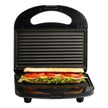 Sanduchera Panini Kalley K-smp200n Color Negro