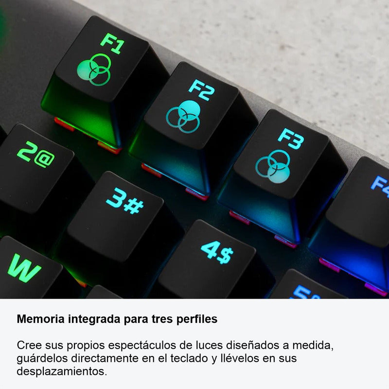 Teclado Gamer Mecánico Hyperx Alloy Origins Core Rgb / Red