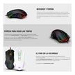 Mouse Gamer T-dagger T-tgm206w Beifadier Rgb 7200dpi Macros