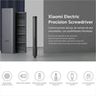 Xiaomi Kit Destornillador Eléctrico De Precisión + 24 Puntas de Acero, Batería Recargable y Estuche Magnético