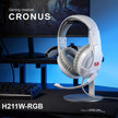 Diadema Gamer Redragon H211w-rgb Cronus White Micrófono Plug 3.5mm