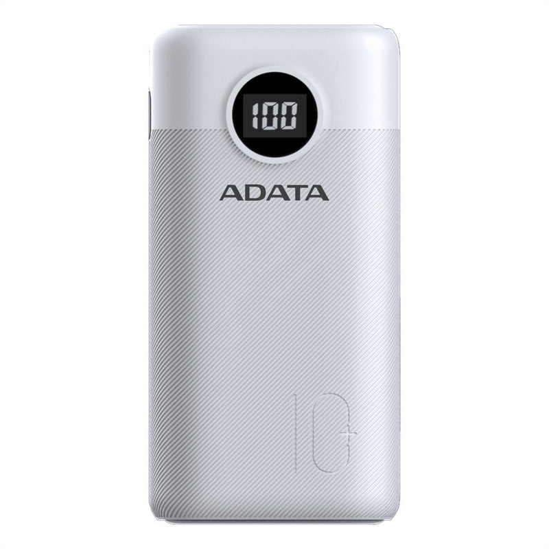 Power Bank 10000mah Multi Carga Rápida Adata P10000qcd Blanc Blanco