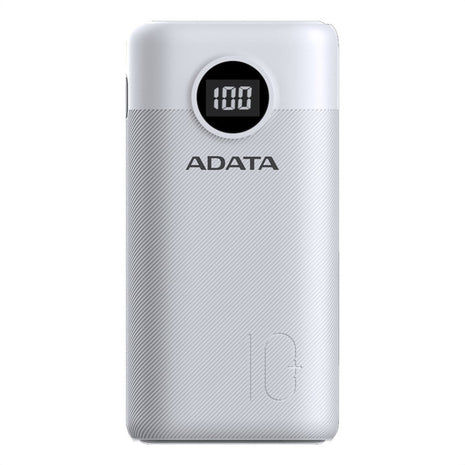 Power Bank 10000mah Multi Carga Rápida Adata P10000qcd Blanc Blanco
