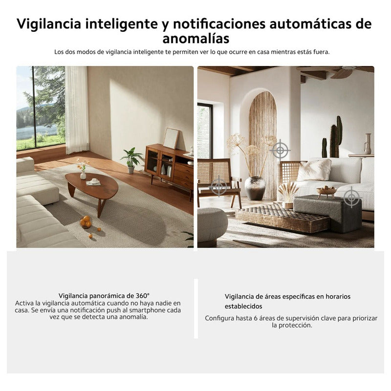 Xiaomi C500 Pro, Cámara Seguridad 5mp + Micro Sd 64 Gb Blanco