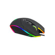 Mouse Gamer T-dagger T-tgm301 Lieutenant, Rgb, 12000dpi, Macros, Color Negro