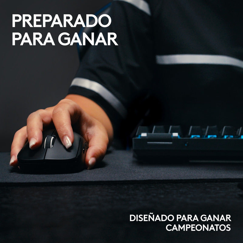 Teclado Gamer Inalámbrico Logitech G PRO X TKL LIGHTSPEED con RGB LIGHTSYNC - Negro
