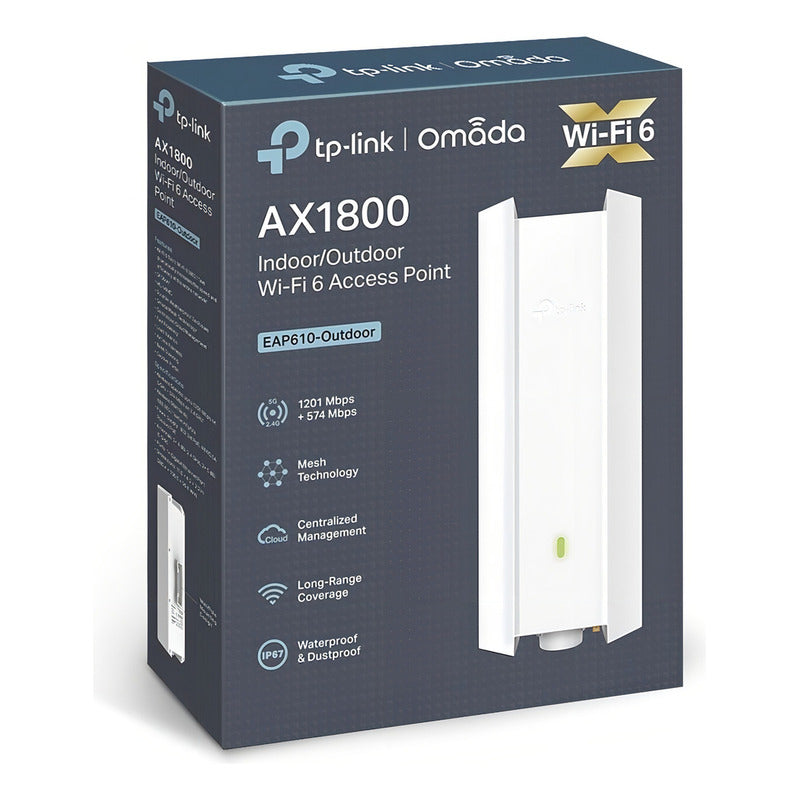 Punto De Acceso Ax1800 Indoor/outdoor Wi-fi 6 Eap610-out /v Color Blanco