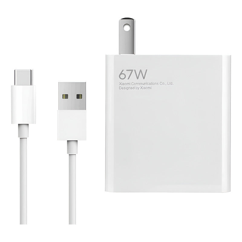 Xiaomi Kit Cargador Rápido 67w + Cable Usb-c * 100% Original