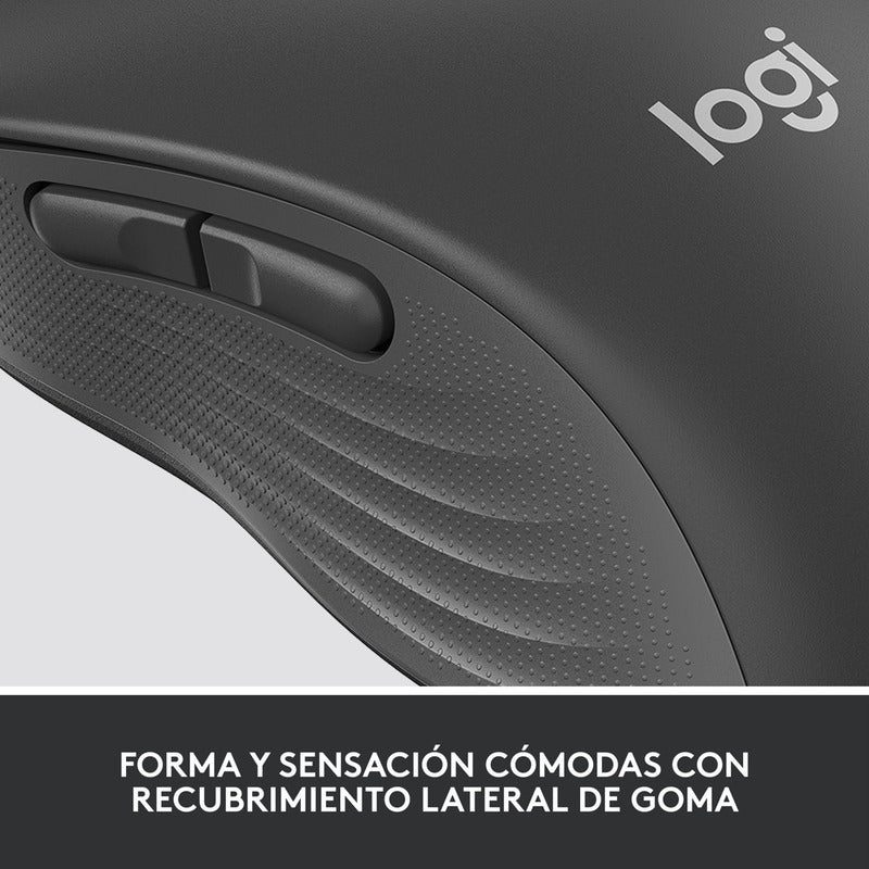 Mouse Inalámbrico / Bluetooth Logitech Signature M650 L, Blk