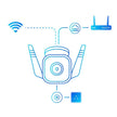 Cámara Ip Wifi Exterior Tp-link Tapo C310 + Micro Sd 256gb