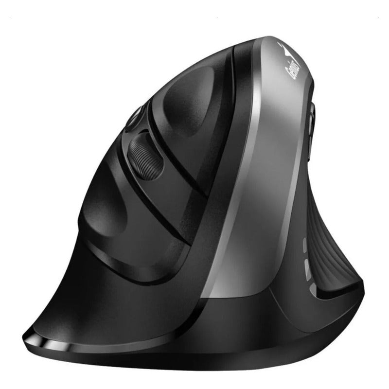 Mouse Vertical Genius Ergo 8250s Inalámbrico 6 Botones, Gray Silver