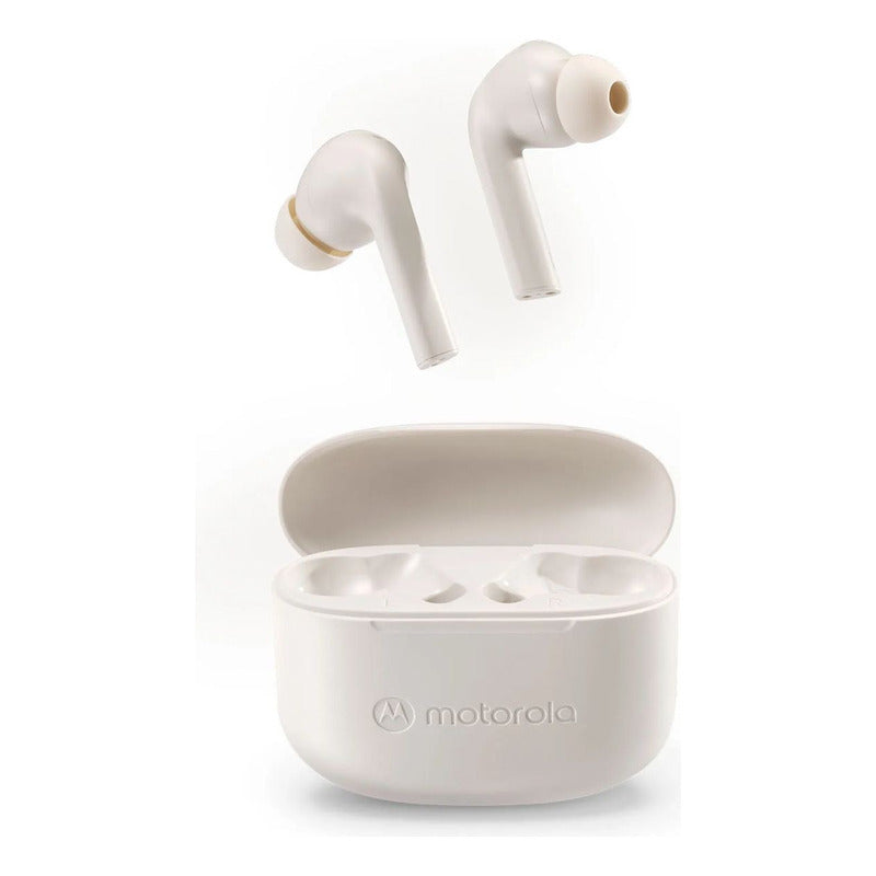 Motorola Moto Buds 065, Audífonos Táctil Y Manos Libres, Wht