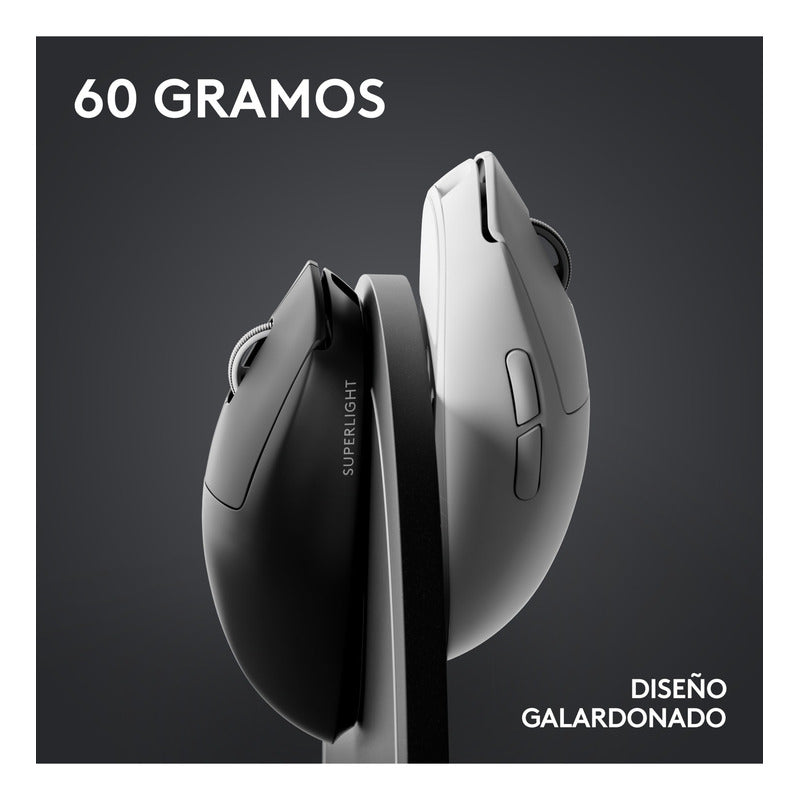 Mouse Gamer Inalámbrico Logitech G Pro X Superlight 2 - Blanco