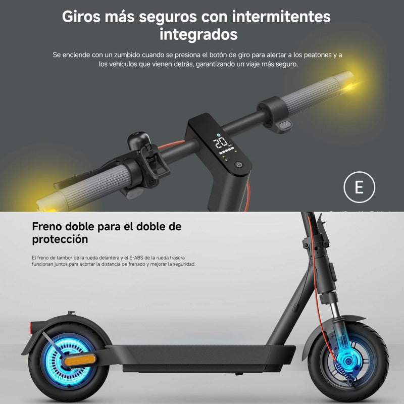 Xiaomi Electric Scooter 5, Monopatín Eléctrico Aut-60km 350w