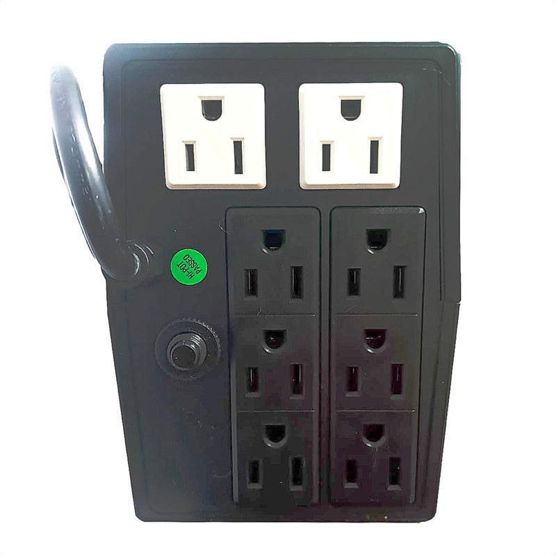 UPS Interactiva Forza BT-1001 de 1000VA/600W con 8 Tomas y Regulador