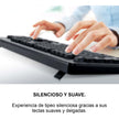 Combo Teclado Y Mouse Ergonómico Genius Km-160, Conexión Usb