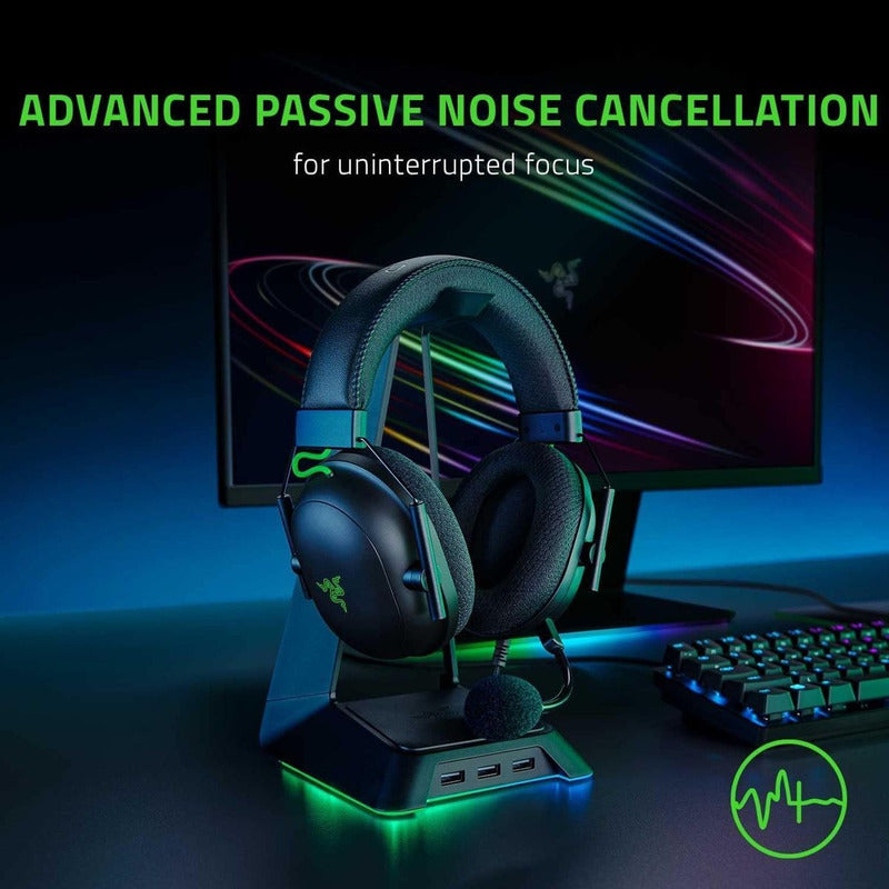 Razer Blackshark V2 Audífonos Gamer con USB Sound Card y THX Spatial Audio 7.1 Caja Original