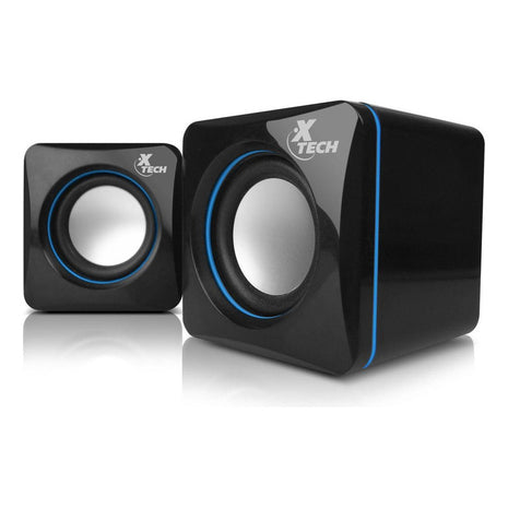 Miniparlantes Xtech Xts-110 Estéreo Alimentación Usb / 3,5mm