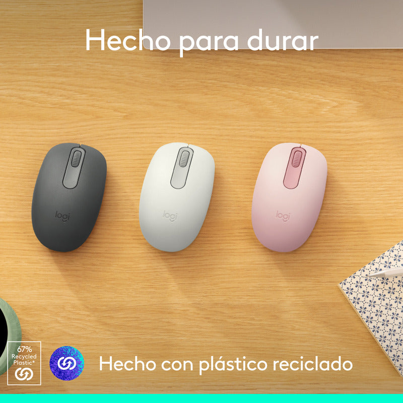 Mouse Bluetooth Inalámbrico Logitech M196, Grafito