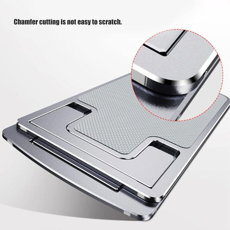 Base Soporte Para Celular Y Tablet Con 7 Ángulos En Aluminio