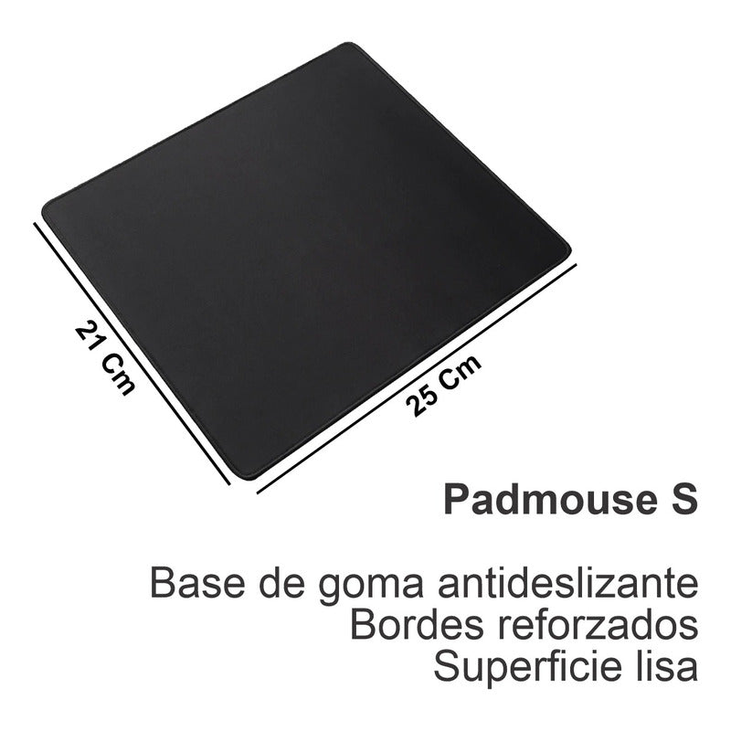 Combo Inalámbrico Delux Multimedia + Pad Mouse Small 25x21cm