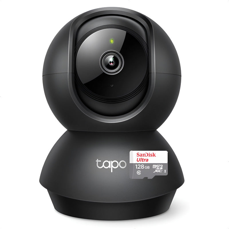 Cámara Ip Wifi Tp-link Tapo C201 Full Hd + Micro Sd 128gb