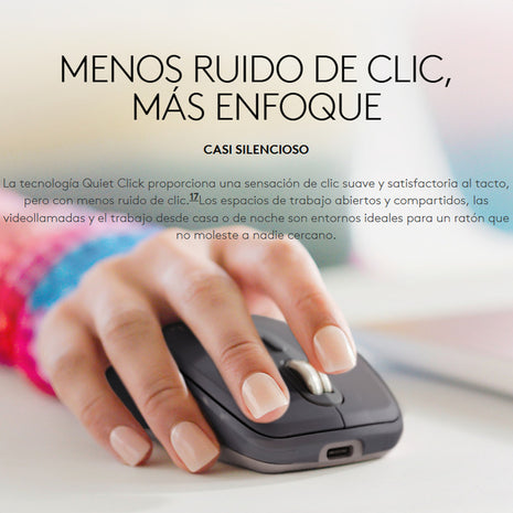 Mouse Compacto Avanzado Logitech Mx Anywhere 3s For Business