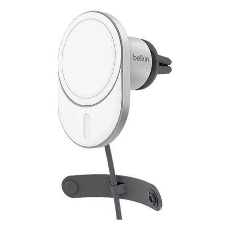 Cargador Carro Wireless Magsafe 15w, Belkin Boostcharge Pro