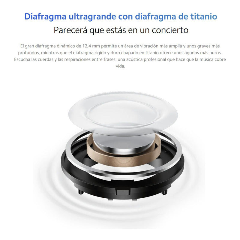 Xiaomi Redmi Buds 5, Auriculares Táctil Anc Manos Libres, Bl