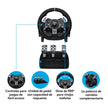 Timón Carreras Logitech G920 Driving Force Pc / Xbox X|s One Negro