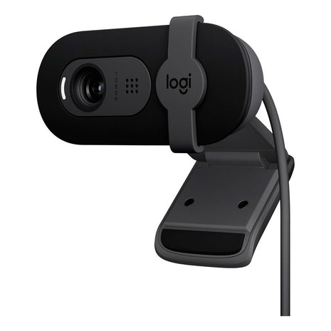 Logitech Brio 100, Webcam Full Hd 1080p, Tapa / Rightlight 2