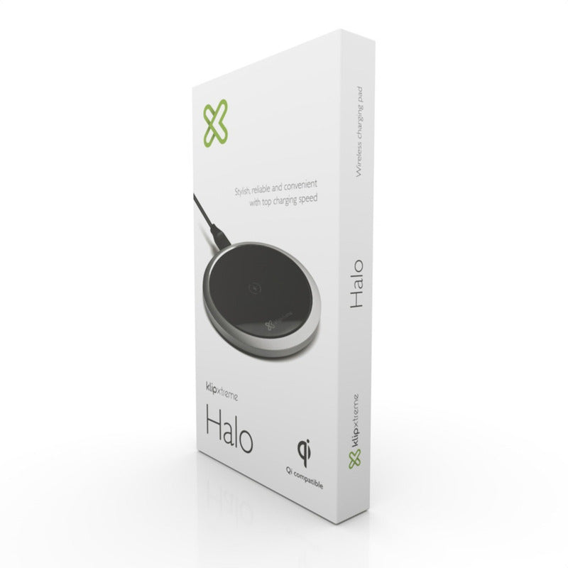 Cargador Inalámbrico Qi Klip Xtreme Halo Kma-850