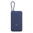 Power Bank Xiaomi 20000mAh 33W con Cable Integrado, Carga Rápida USB-C y 3 Dispositivos Simultáneos - Azul