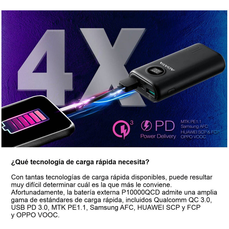 Celular Samsung Galaxy A06 128gb/4gb Blk + Power Bank 10000