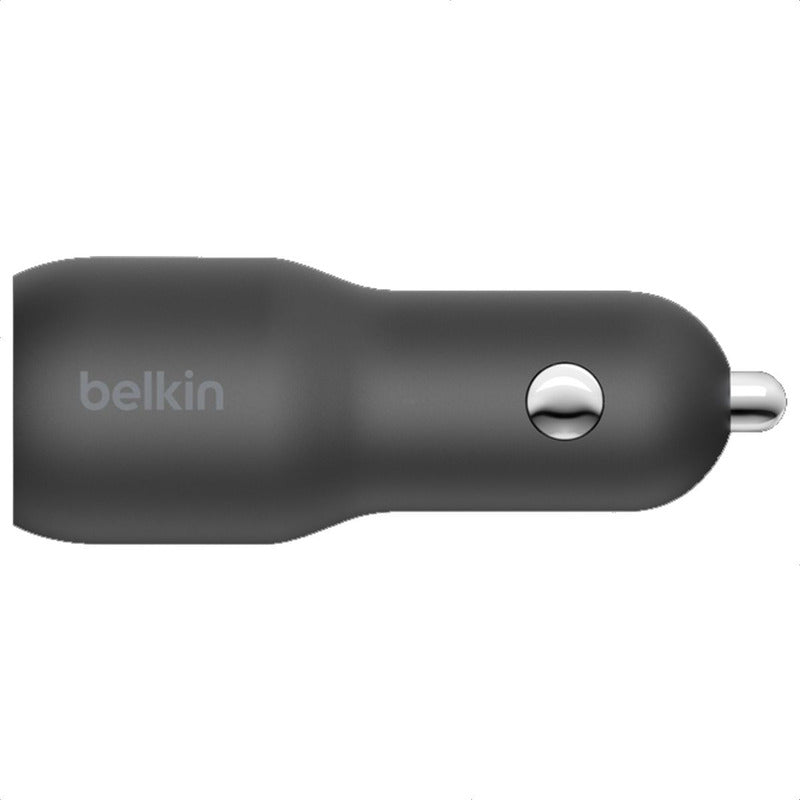 Cargador De Carro Dual Belkin Boostcharge Usb-c/a Pps De 37w