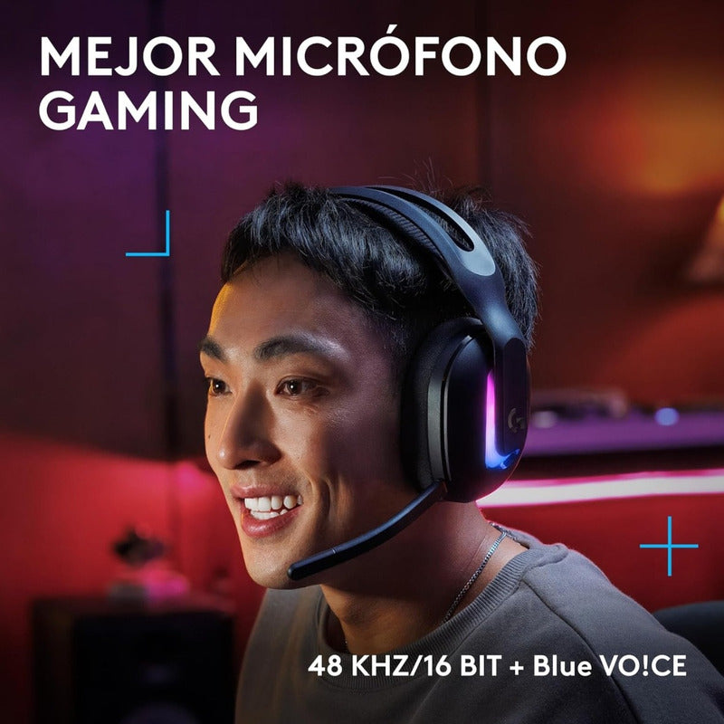 Auriculares Gamer Inalámbricos Logitech G522 Lightspeed, Blk