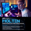 Monoauricular Gamer Xtech XTH-520RD Molten con Micrófono Flexible y Control / Plug de 3.5mm
