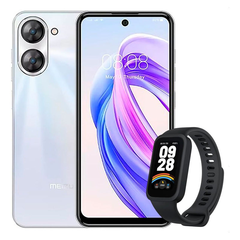 Celular Meizu Mblu 21 Lte 128gb/6gb Blanco+ Mi Band 9 Active