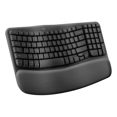 Teclado Ergonómico Inalámbrico Logitech Wave Keys, Bt / Bolt