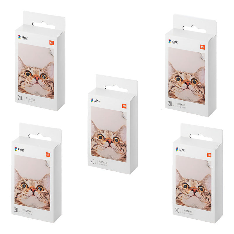Xiaomi Papel Fotográfico (100 Hojas) Portable Photo Printer