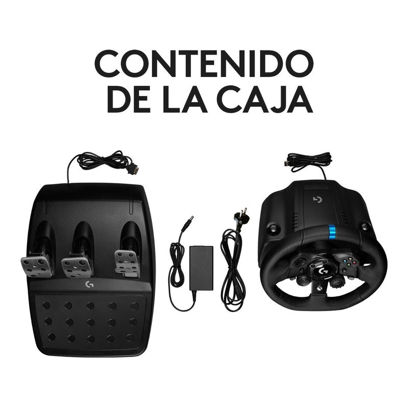 Volante Carreras Logitech G923 Trueforce, Pc / Xbox X|s One Negro