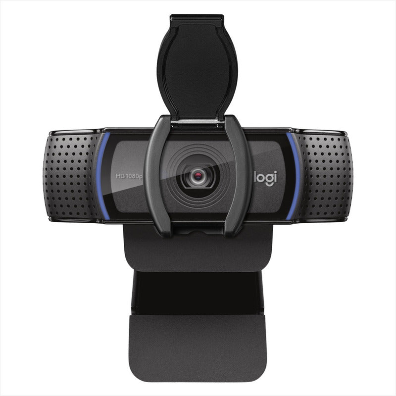Cámara Web Logitech C920s Pro Webcam Videochat Full Hd 1080p Negro
