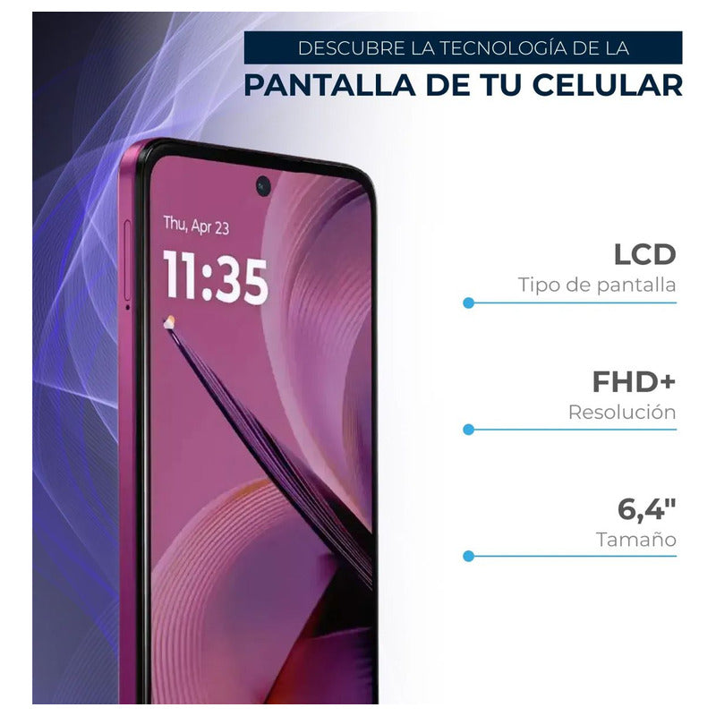 Celular Motorola Moto G55 5g Dual Sim 256gb/8gb, 6.5'', Pnk Rosa