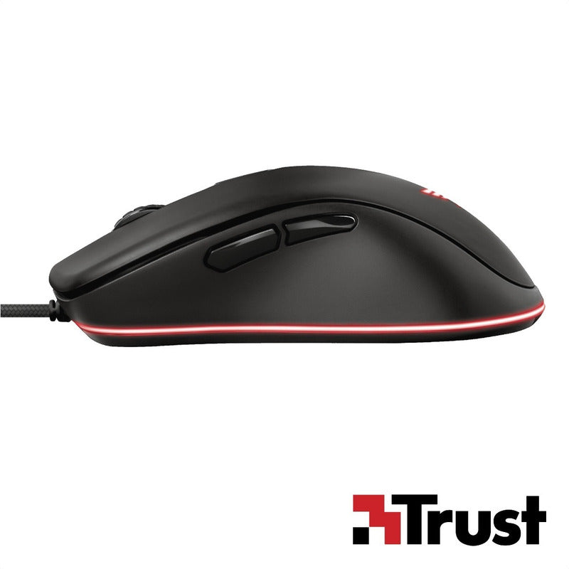 Mouse Gamer Rgb Trust Gxt 930 Jacx, 200~6400 Dpi / 6 Botones